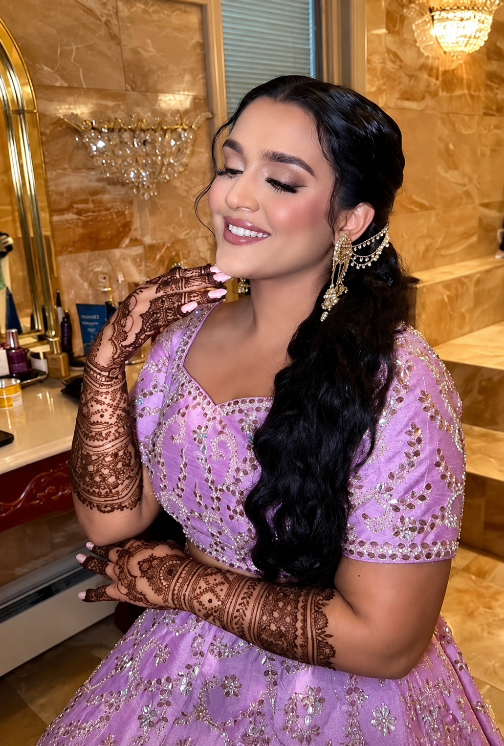 Reception Night Look